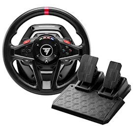კომპიუტერული საჭე+პედლები Thrustmaster 4460184 T128-X, PC, Xbox, Racing Wheel+Pedals, Black
